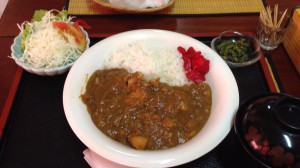 メンチカツカレー